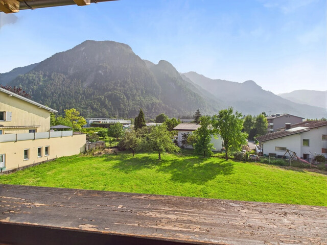 Dachgeschoss mit Alpenpanorama + 57m² Dachboden Ausbaupotenzial | Bludenz