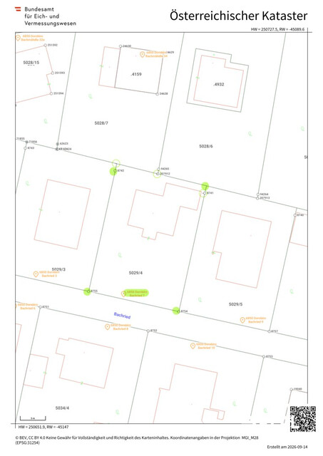 Gelegenheit in Dornbirn: Grundstück mit Gartenhaus in ruhiger Lage