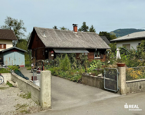 Gelegenheit in Dornbirn: Grundstück mit Gartenhaus in ruhiger Lage