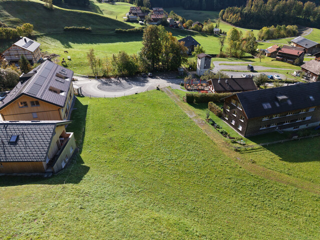 Baugrundstück in sonniger Lage in Bezau