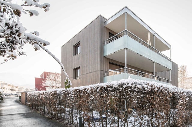 Wohnen mit Weitblick in Dornbirn – Großzügiger Balkon & 2 TG-Plätze in nachhaltiger Architektur