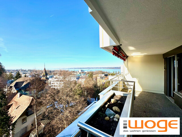 ohne Provision -  helle 3,5 Zimmer Terrassenwohnung mit Traumhafter Aussicht auf den Bodensee