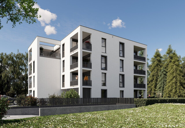 Neubau: Exklusives Wohnen am Bodensee – 4-Zimmer Wohnung mit Terrasse Top 8