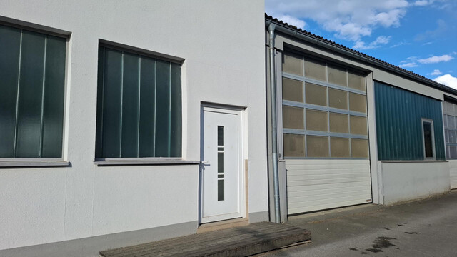 Gewerbehalle mit Charakter