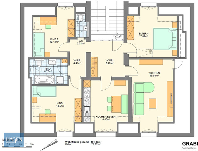 Lässige 4 Zimmerwohnung in Hohenems zur Miete!