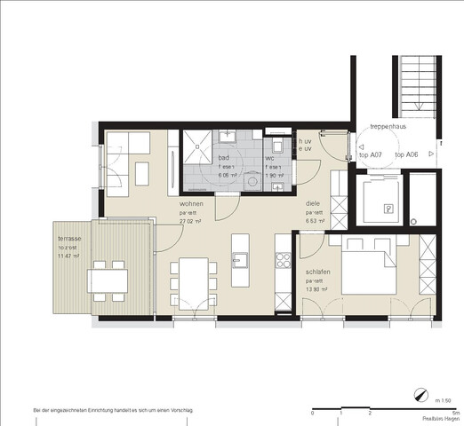 Neubau im Zentrum - Top A.07
2-Zimmerwohnung im 2. OG
ATTRAKTIVE FINANZIERUNG