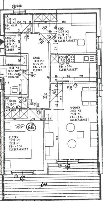 Gemütliche 3,5 -Zimmer-Wohnung in Dornbirn