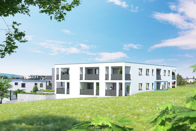 Einziehen und ankommen: 2-Zi-Wohnung mit Garten