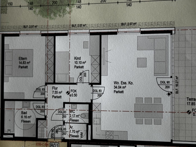 Wunderschöne 3 Zimmer-Gartenwohnung  (im Preis sind Miete, TG und Betriebskosten enthalten)