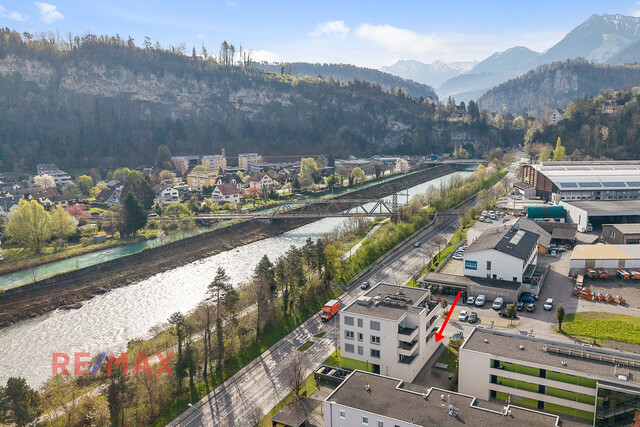 Gewerbefläche mit hoher Sichtbarkeit in Feldkirch/Tosters