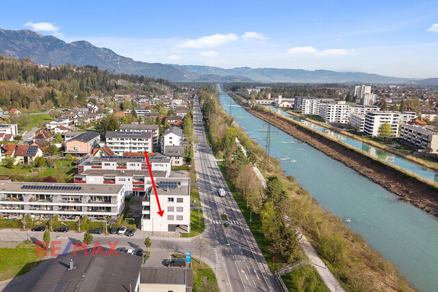 Gewerbefläche mit hoher Sichtbarkeit in Feldkirch/Tosters