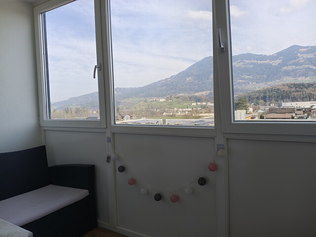 Attraktive 3-Zimmer Wohnung mit Balkon und Wintergarten in Nenzing