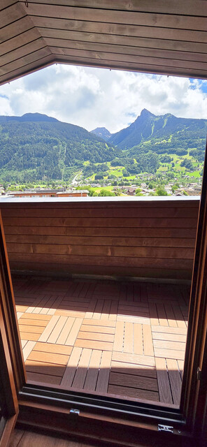 Exklusive Maisonette-Penthousewohnung mit großer Panoramaterrasse im Zentrum von Schruns