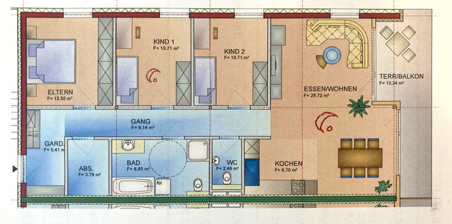 Traumhafte 4-Zimmerwohnung mit Aussicht!