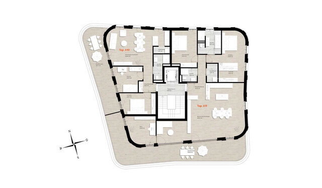 2-Zimmer-Neubauwohnung mit Garten