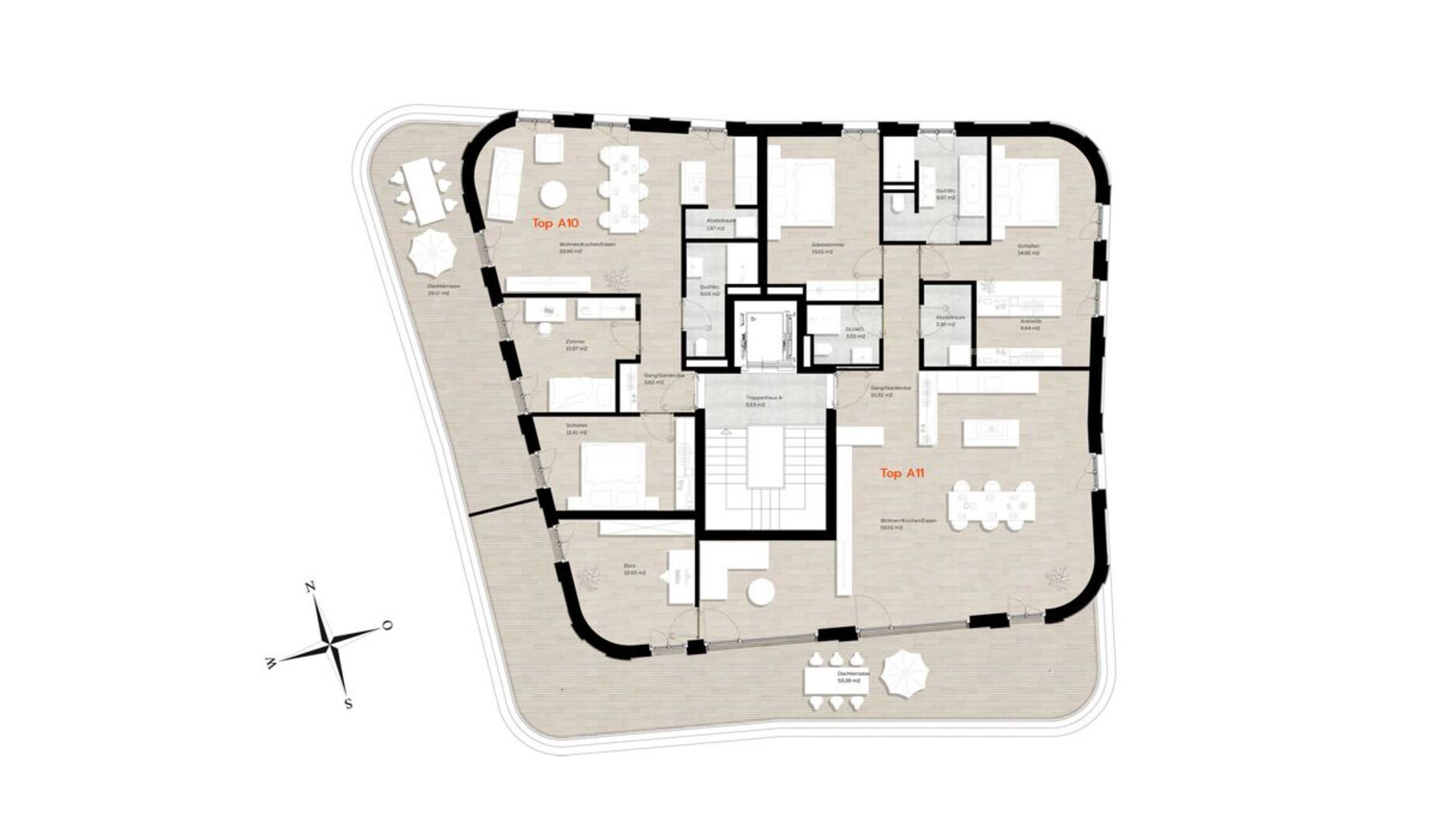 2-Zimmer-Neubauwohnung mit Garten