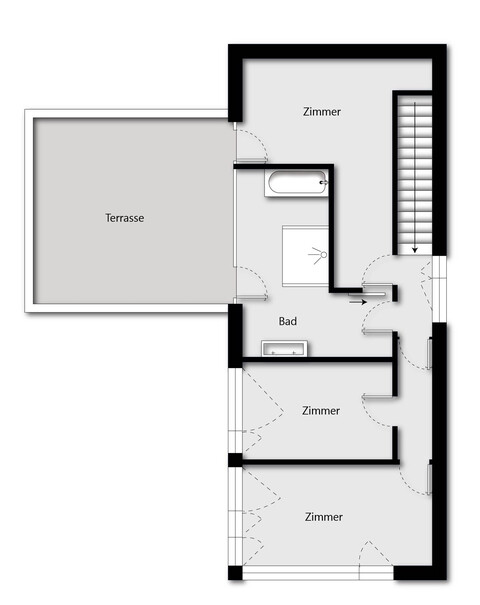 Modernes Einfamilienhaus mitten im Rheintal