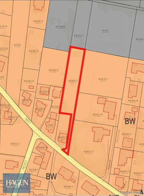 Lustenau Vorach  Baugrundstück mit 1.553 m² im Grünen - teilbar