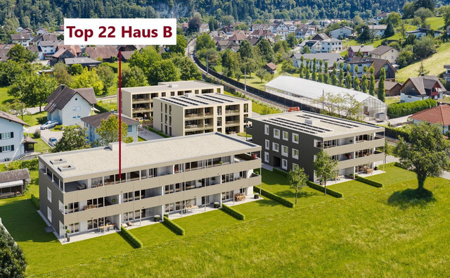 Exklusive 4-Zimmer-Penthouse/Terrassen-Wohnung in Feldkirch-Altenstadt "Rebbündten 27a" für SIE ab sofort beziehbar
