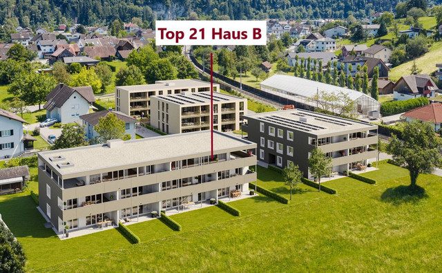 Exklusive 4-Zimmer-Penthouse/Terrassen-Wohnung in Feldkirch-Altenstadt "Rebbündten 27a" für SIE ab sofort beziehbar