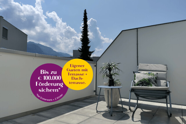 4-Zi-Townhouse in ruhiger Lage in Lustenau