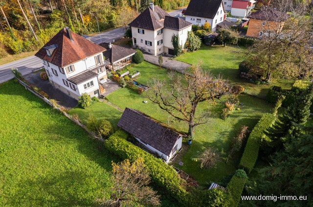 Charmanter Altbestand (Einfamilienhaus) mit großem Grundstück in traumhafter Lage in Feldkirch-Tosters