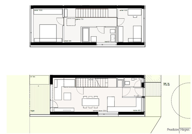Lustenau - Doppelstöckige 3 Zimmerwohnung zur Miete!