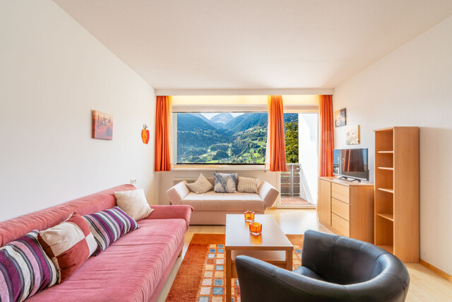 Ferienwohnung mit Ausblick am Sonnenhang von Schruns