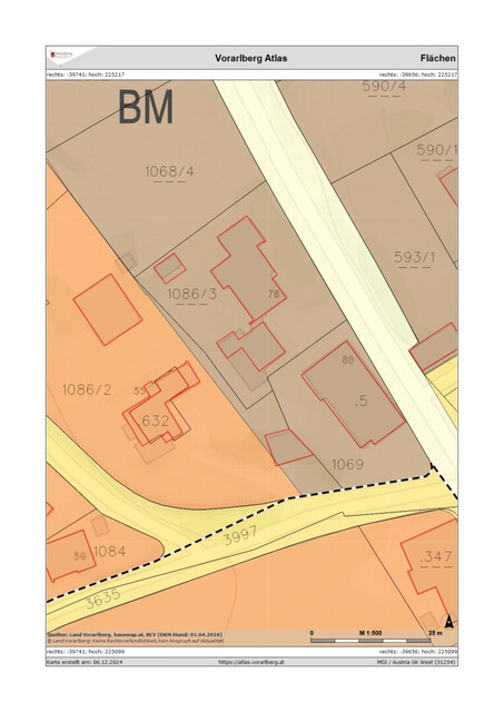 Wohnen mit schöner Bergsicht - Kleine Grundstücke  mit Projekt zu verkaufen!