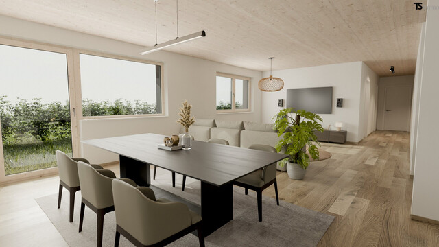 Lustenau: 5 Zimmer Garten-Wohnung ca. 114 m2 Wohnfläche, Gartenfläche ca. 140 m2 in Kleinwohnanlage