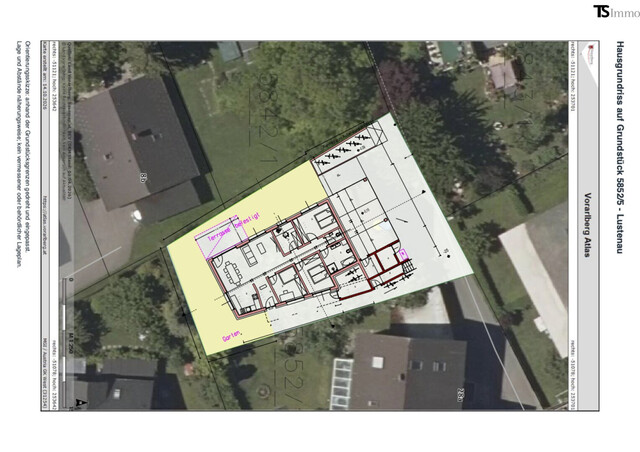 Lustenau: 5 Zimmer Garten-Wohnung ca. 114 m2 Wohnfläche, Gartenfläche ca. 140 m2 in Kleinwohnanlage
