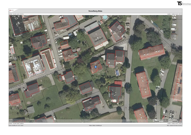Lustenau: 5 Zimmer Garten-Wohnung ca. 114 m2 Wohnfläche, Gartenfläche ca. 140 m2 in Kleinwohnanlage