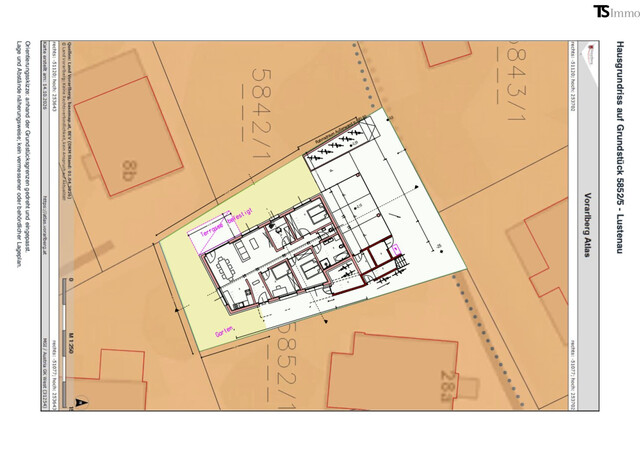 Lustenau: 5 Zimmer Garten-Wohnung ca. 114 m2 Wohnfläche, Gartenfläche ca. 140 m2 in Kleinwohnanlage