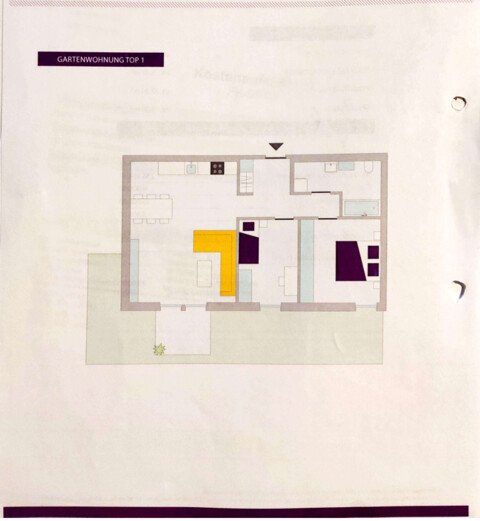 Schöne Gartenwohnung in Bludenz mit Tiefgaragenplatz