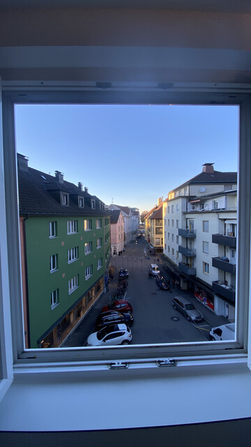 Wohnen mit Seeblick über den Dächern der Bregenzer Innenstadt