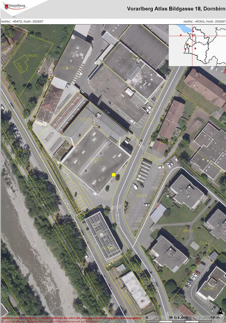 Gewerbe- und Büroflächen in Dornbirn zu mieten!