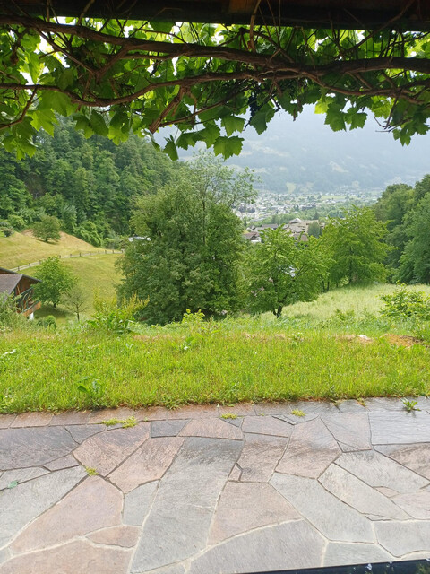 ebenerdige vollmöblierte 2 Zimmer-Wohnung in wunderschöner Lage