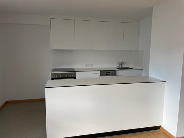 Sanierte Terrassenwohnung mit Parkplatz und Balkon in Top-Lage, Grenznähe CH!