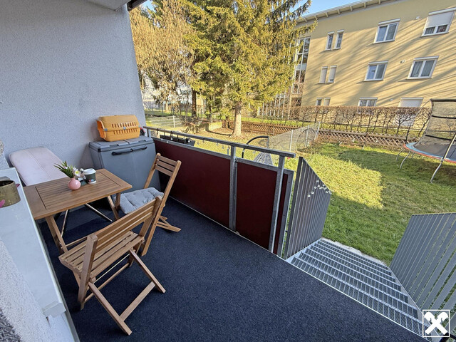 Hard: Modernisierte 2-Zimmerwohnung mit Garten