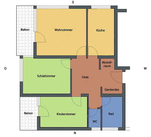 Sehr schöne, helle 3,5 Zimmer-Wohnung in Lauterach