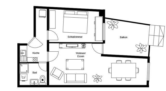☀️ Dein neuer Lieblingsplatz: Sanierte 2-Zimmer-Wohnung mit Balkon & Innenhof-Feeling in Bregenz