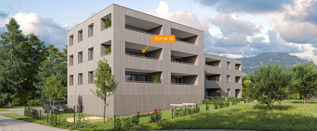 3-Zi-Terrassenwohnung TOP 10 in Rankweil, Vorderlandstraße 2