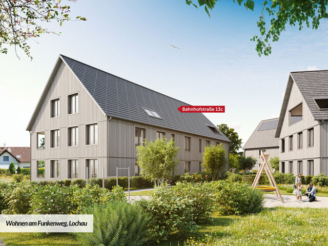 Dachgeschosswohnung mit Fernblick - Wohnen am Funkenweg - Ruhelage im Zentrum - Seenähe - Top C6