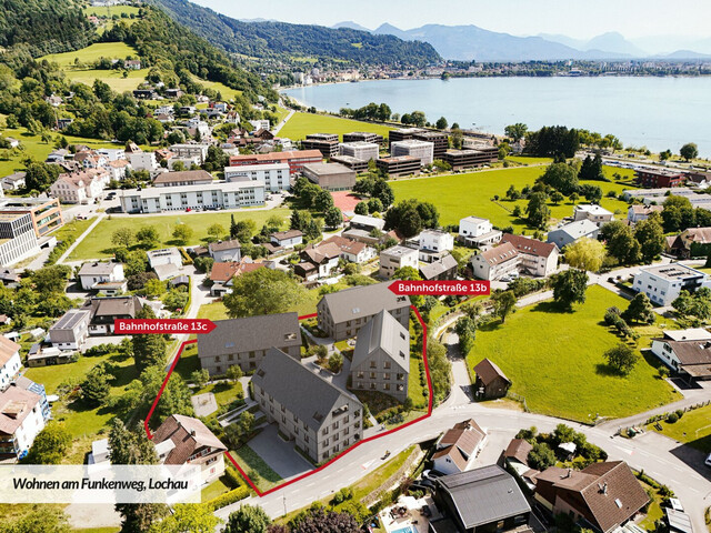 Dachgeschosswohnung mit Fernblick - Wohnen am Funkenweg - Ruhelage im Zentrum - Seenähe - Top C6
