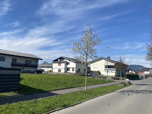 Platz für Ihr Zuhause – schön gelegenes Baugrundstück in Dornbirn
