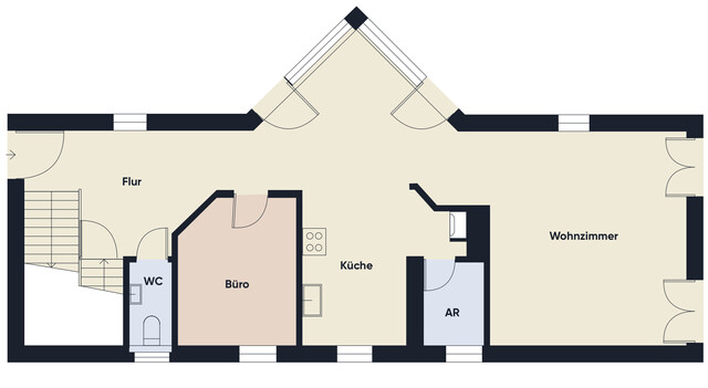 Einfamilienhaus mit großem Grundstück und Gartenparadies in Höchst