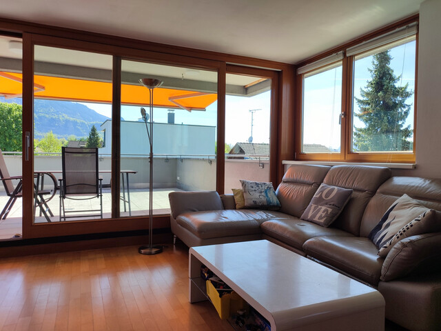 Sehr schöne lichtdurchflutete 3-Zimmer-Terrassenwohnung in zentraler Lage von Dornbirn zu vermieten