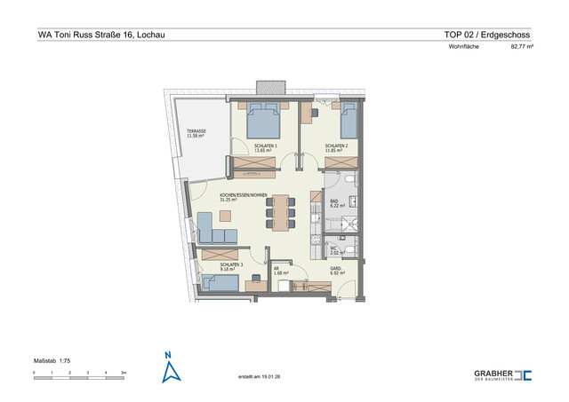 WA Toni-Russ-Straße Lochau