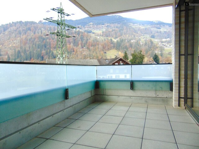 Schruns: Moderne 2-Zimmer-Terrassen-Wohnung ca. 59 m2 in zentrumsnaher Lage - Terrasse ca. 10 m2