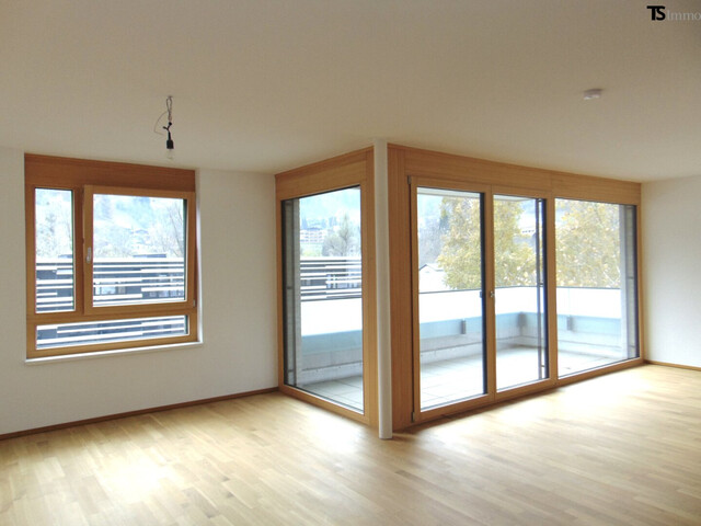 Schruns: Moderne 2-Zimmer-Terrassen-Wohnung ca. 59 m2 in zentrumsnaher Lage - Terrasse ca. 10 m2